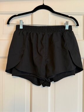girlfriend collective Black Athletic Shorts
